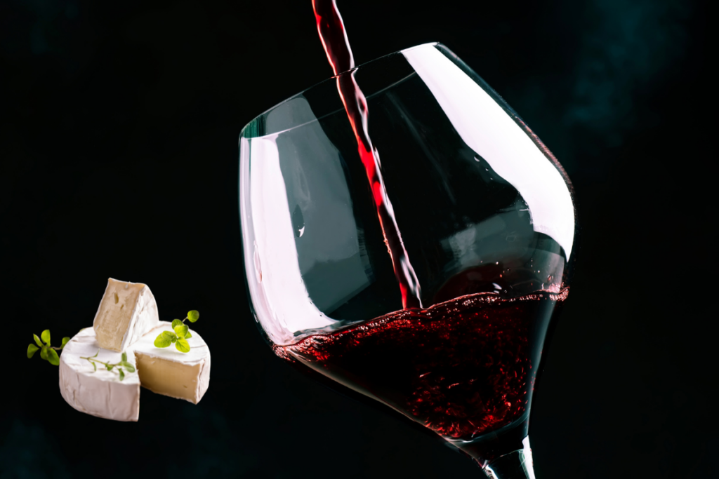 pinot-noir-og-camembert-1024x683 De 5 Bedste Kombinationer af Vin, Ost og Chokolade